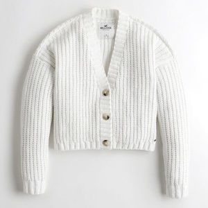 Hollister Cropped Cardigan